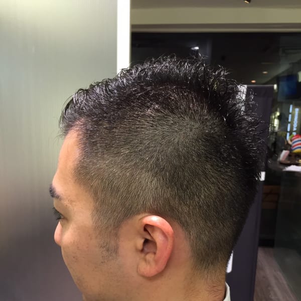 ベリーショートヘアー|東中野メンズ専門美容室（床屋） HAIR +per