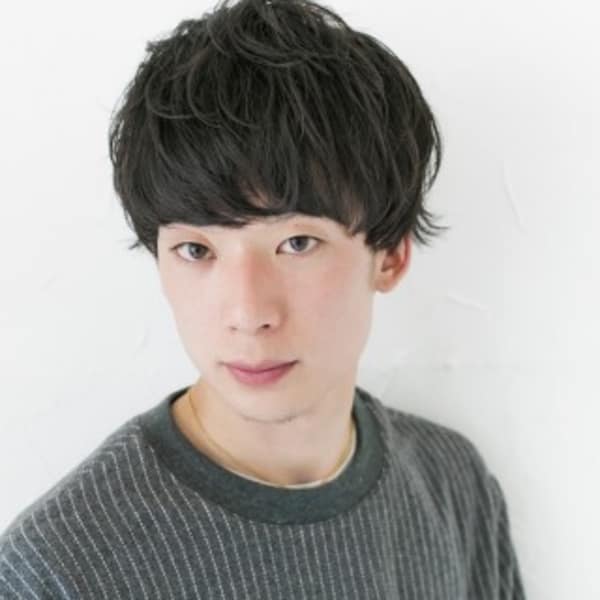 黒髪マッシュ【prize錦糸町】