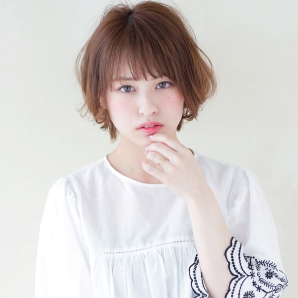 【担当　添田】似合わせカットのニュアンスショート