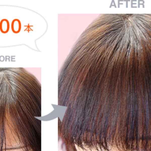 ボリュームアップ 増毛 400本