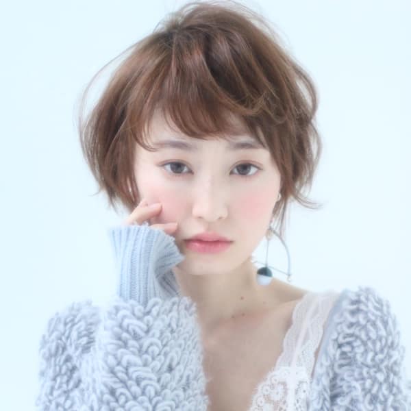 パーソナルカラー☆彡タンバルモリ束感ショート