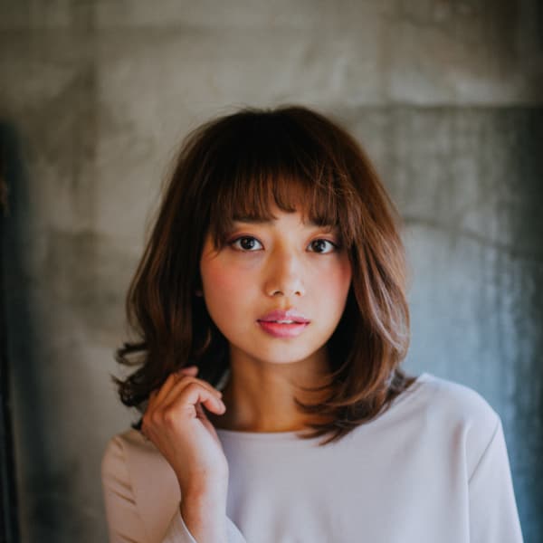 大人フェミニン×小顔ミディ|Please 友部店