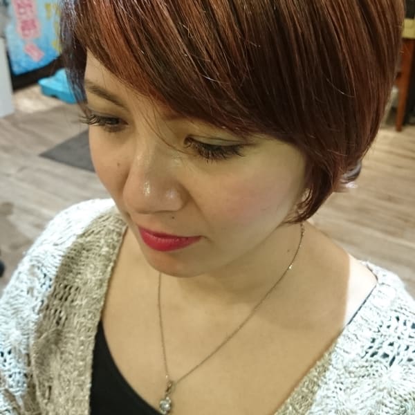 外はねキュートレイヤーショート|シャペルシェ