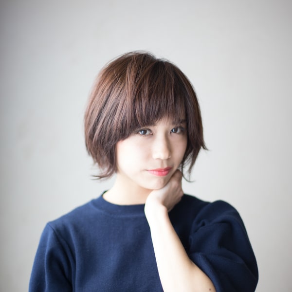 スポンテニアス×ショートボブ