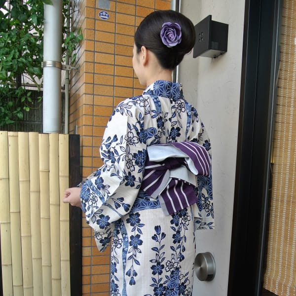 浴衣ヘア おしゃれ帯