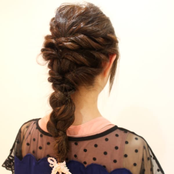 ライジングヘアアレンジ