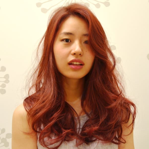 ハイトーンピンクべージュ◎|commune oops hair