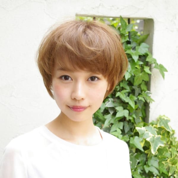 大人かわいいマッシュショートQue hair高橋