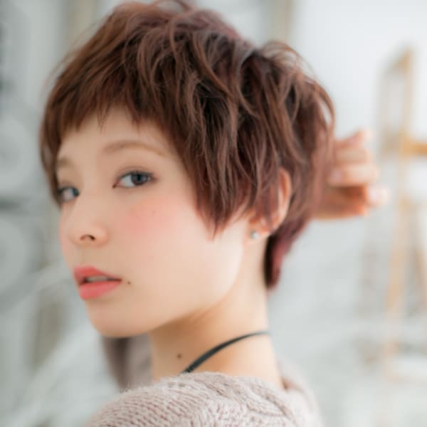 カジュアルモードなベリーショート