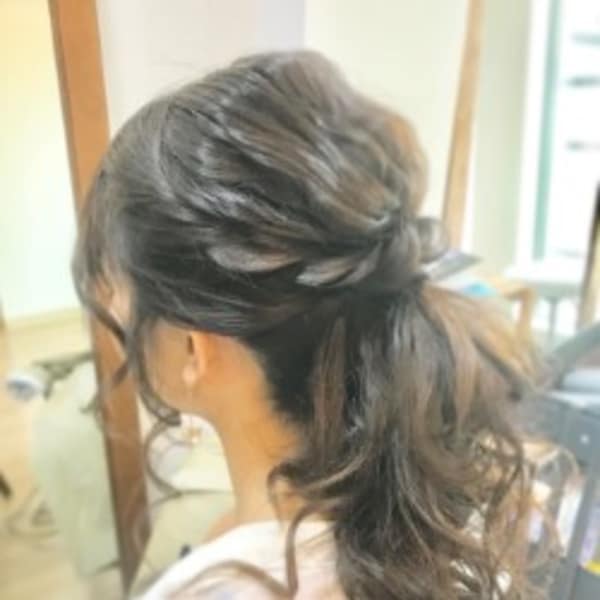 ふわふわローポニー