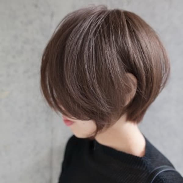 カジュアル前下がりショート 犬塚優介【neaf 六本木】