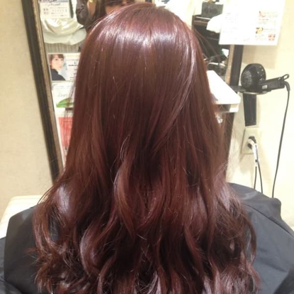 うるつやピンクカラー♪