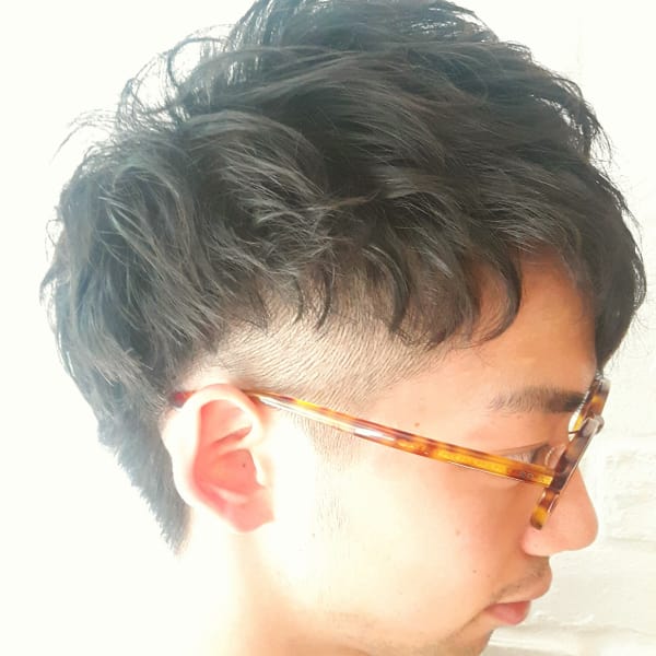 メンズパーマスタイル
