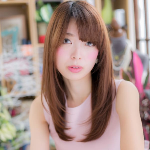 シルキーストレート♪モテフェミニン