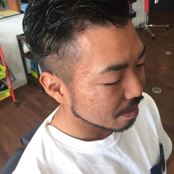 パーマ＆フェードスタイル