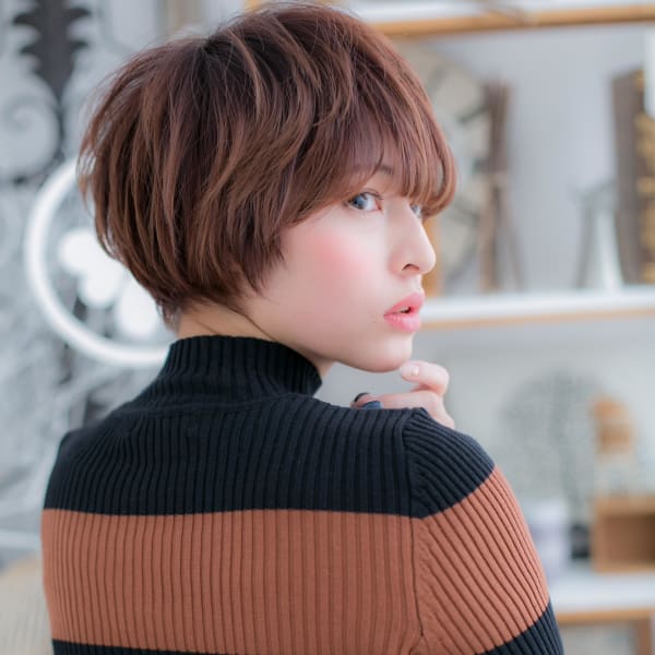 スポンテニアス★アシンメトリーショート