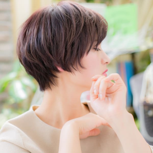 大人カッコイイベリーショート