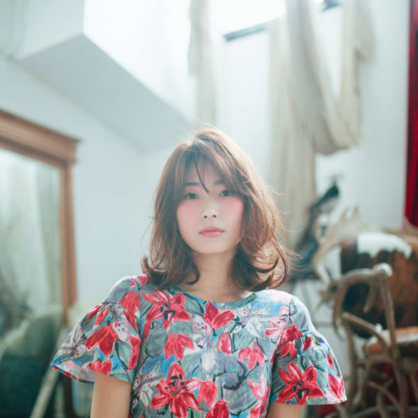 大人カジュアル☆フリンジバング