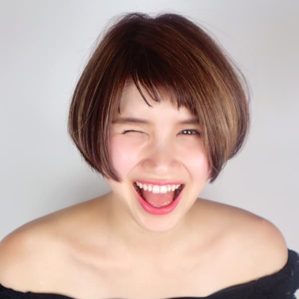 マッシュショートボブ
