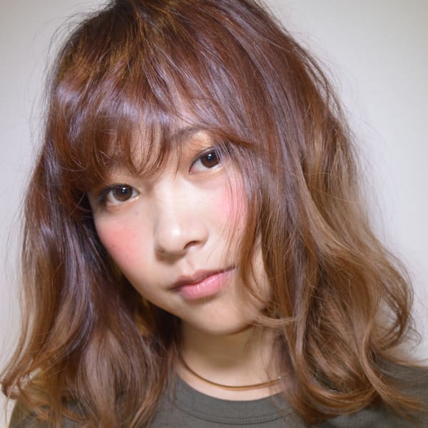 ゆるふわパーマスタイル