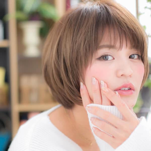 自然体の魅力♪万能ショートボブ