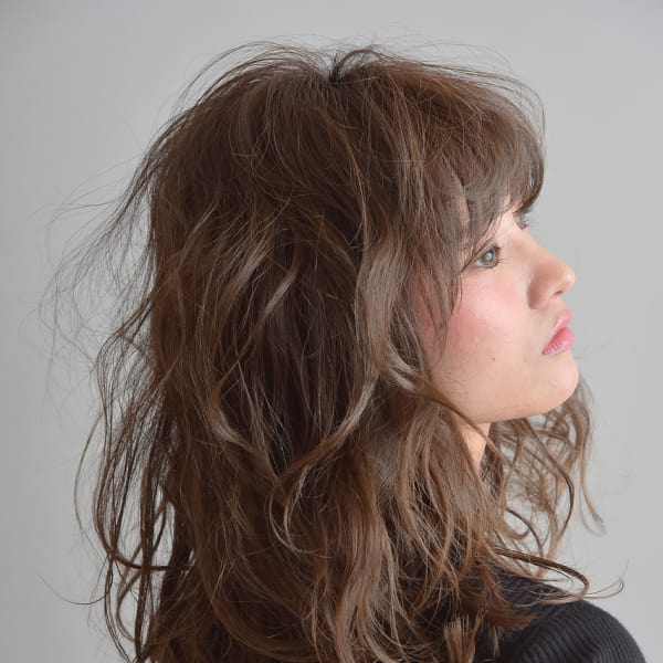 ノームコアプラチナアッシュ【miel hair 新宿】