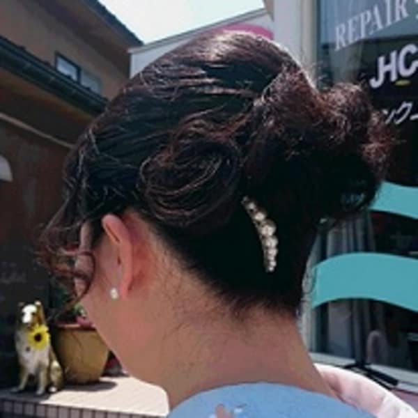 アップスタイル&着付け結婚式