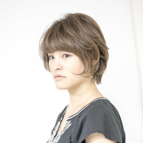 ミセスにオススメ!トップからボリュームがでる大人髪