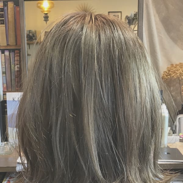 ダブルカラー　グレージュ　/ イルミナ　アディクシー　スロー