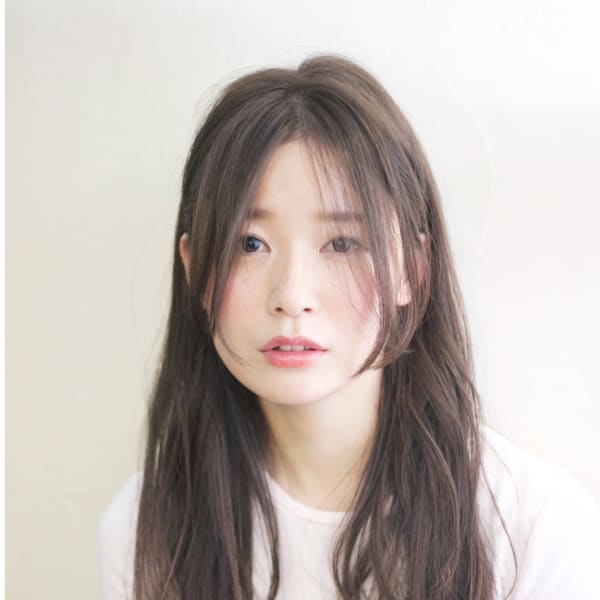 アッシュベージュリップバングヘア【N-620】