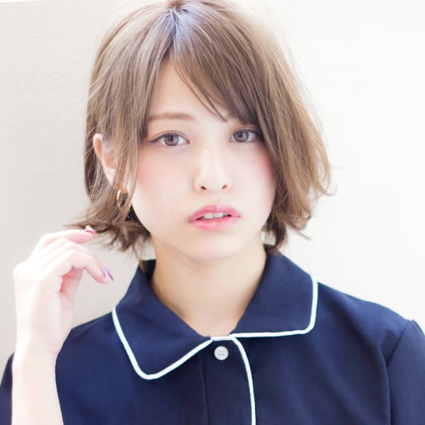 【担当 添田】外ハネミックスなカジュアルショートボブ