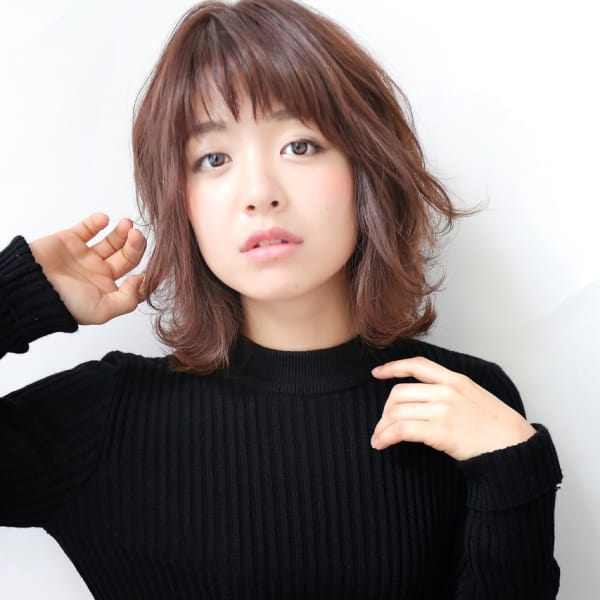 ☆Inityエアリー外ハネ+ベビーピンク