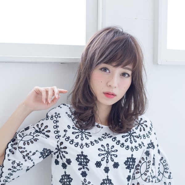 簡単ナチュラルコテ巻きスタイル☆