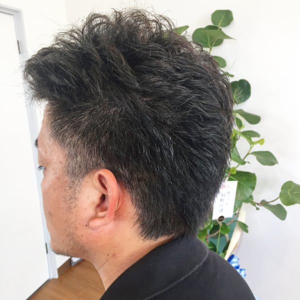 ツーブロックショート|nicola