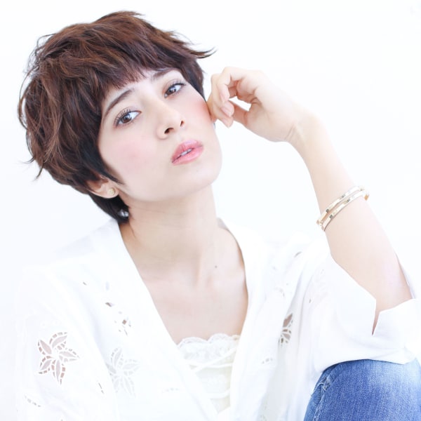 ナチュラルスタイリングショートレイヤー AKI-183