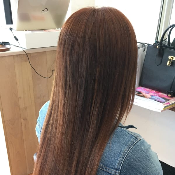 サラツヤストレートロング