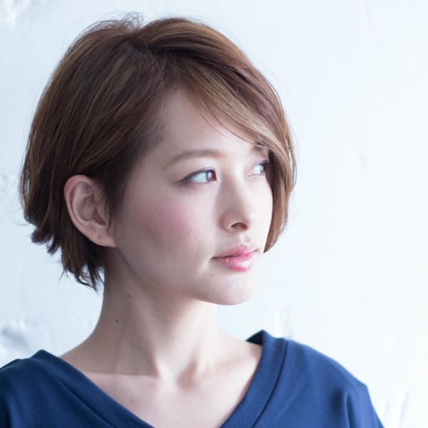 外国人風大人ボブ