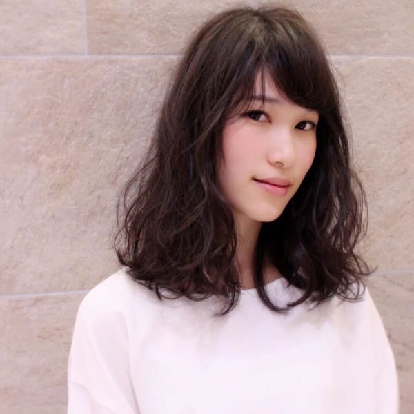 【M.SLASH】フェミニンな上品さ**ハンサムセミディ