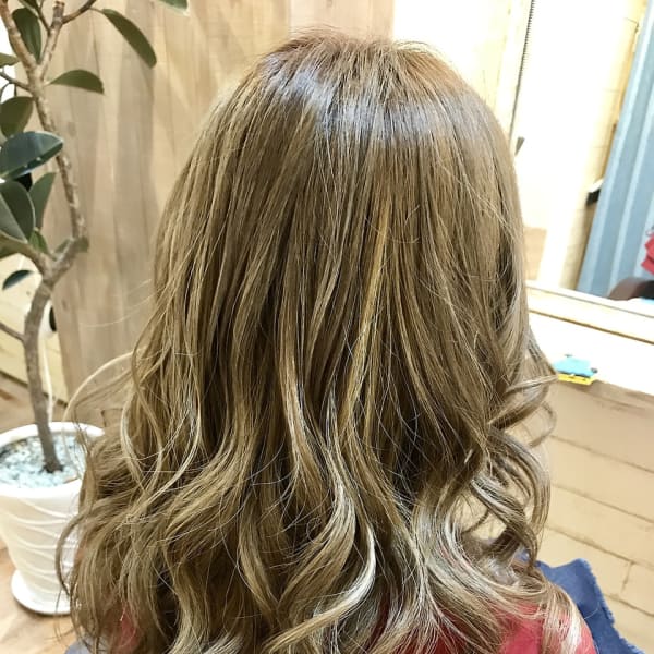 透明感☆ハイライトアッシュ|FIX-hair なんば