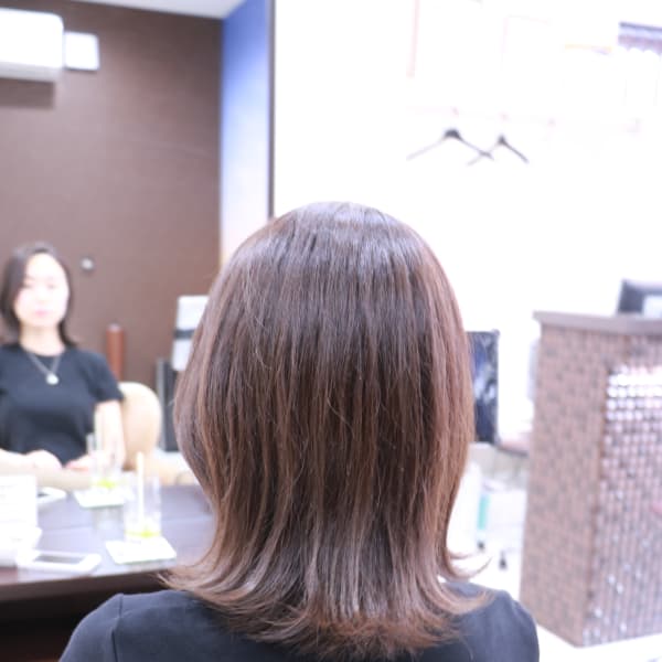 オリジナル髪質改善　Before & After|ルシルラボ