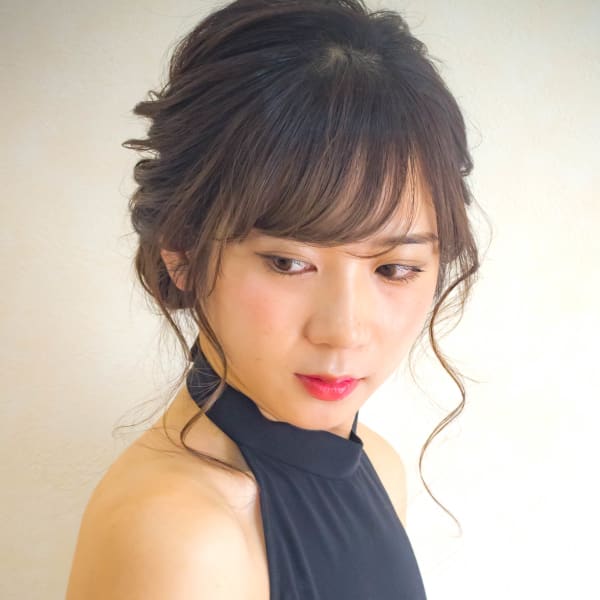 お出かけクラシカルアレンジ☆結婚式&二次会アップスタイル♪