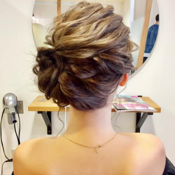 お呼ばれアレンジスタイル