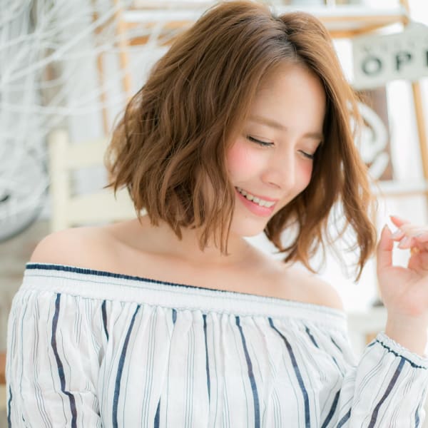 抜け感カワイイ☆リラクシーボブ