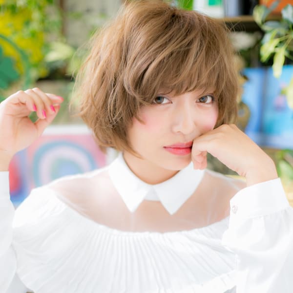 小悪魔風★大人ボブ