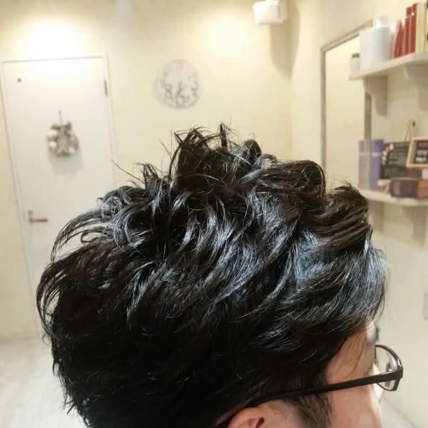 メンズナチュラルパーマ