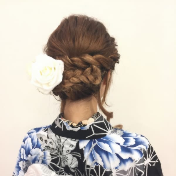 浴衣　アレンジ☆ 