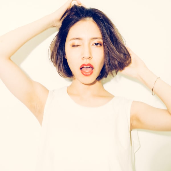 大人女性のセクシーボブ
