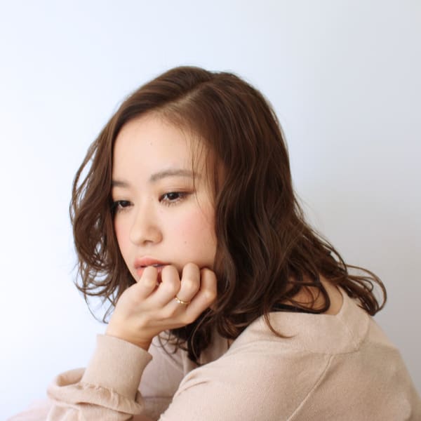 ラベンダーアッシュ × リラクシー ミディ|atelier SUNNY DAY