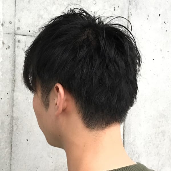 刈り上げツーブロック スマートショート