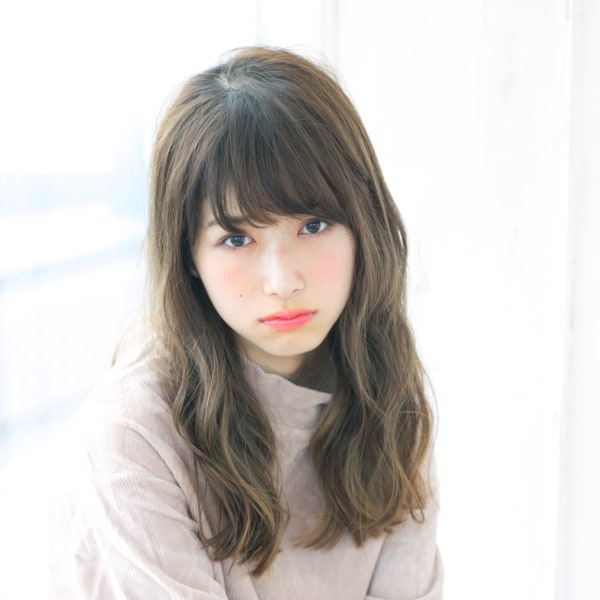 大人可愛いカジュアルフェミニンウェーブ【N-635】